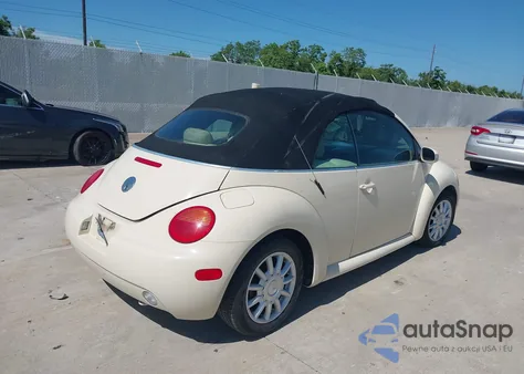 2004 Volkswagen New Beetle Gls из США, поврежденный, VIN 3VWCM31Y44M319828